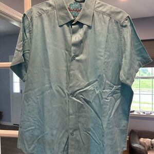 Robert Graham Green Casual Button Down Shirt